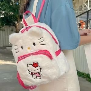 Hello Kitty plush backpack